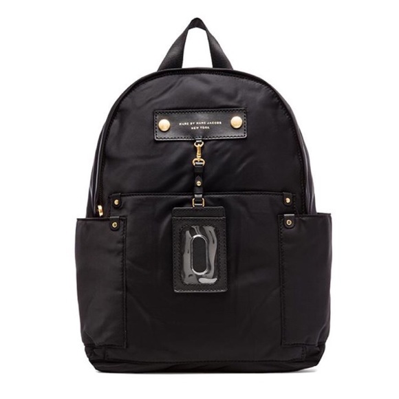 Marc Jacobs Bags Nwt Marc Jacobs Preppy Nylon Backpack Large Black
